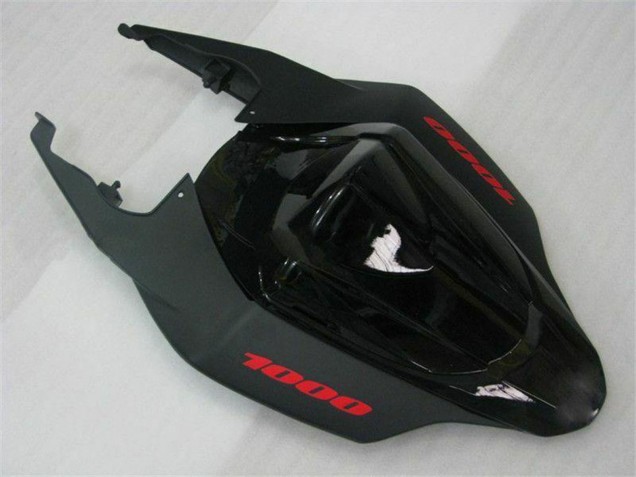 Carenados Moto Suzuki GSXR 1000 2007-2008 - Negro Brillante Negro Mate Rojo