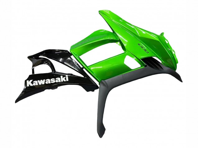 Carenados Moto Kawasaki Z1000SX 2010-2016 - Negro Brillante Negro Mate Verde