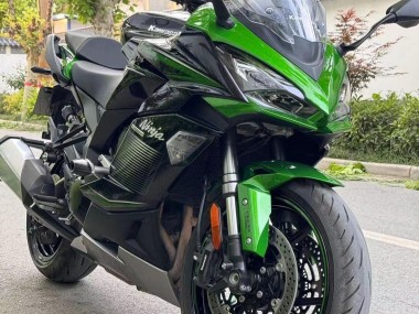 Carenados Moto Kawasaki Z1000SX 2020-2025 - Negro Gris Verde Ninja