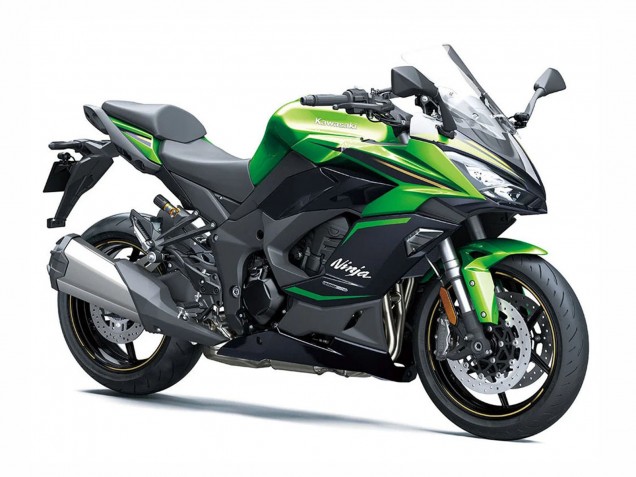 Carenados Moto Kawasaki Z1000SX 2020-2025 - Negro Verde Ninja