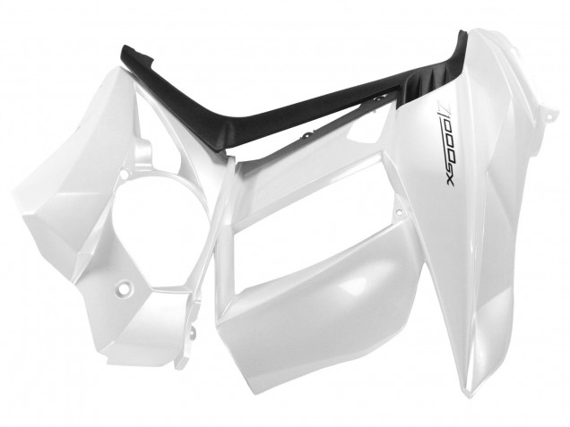 Carenados Moto Kawasaki Z1000SX 2010-2016 - Blanco Perla Negro
