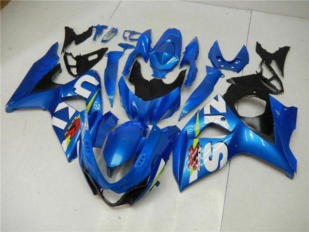 Kits Carenado Moto Suzuki GSXR 1000 2009-2016 - Azul Verde Blanco