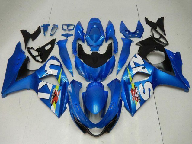 Kits Carenado Moto Suzuki GSXR 1000 2009-2016 - Azul Verde Blanco