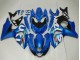 Kits Carenado Moto Suzuki GSXR 1000 2009-2016 - Azul Verde Blanco
