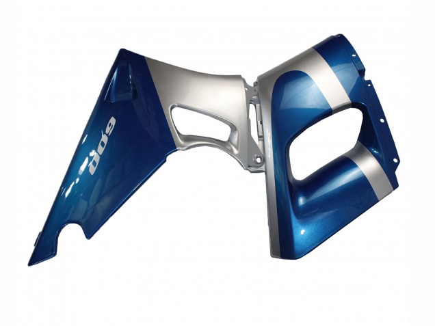 Carenados Moto Kawasaki ZZR600 1998-2003 - Azul Plata Negro