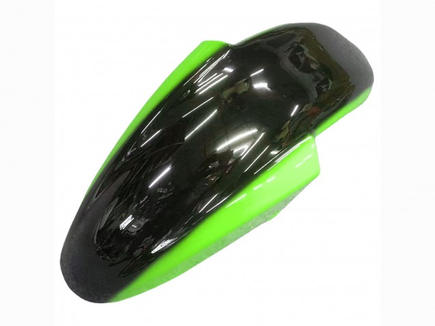 Carenados Moto Kawasaki ZZR400 1993-2007 - Verde Negro Brillante Llama