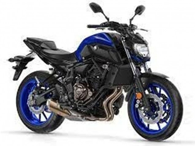 Carenados Moto Yamaha MT07/FZ07 2012-2017 - Azul Negro