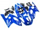 Carenados Moto Yamaha YZF600R Thundercat 1996-2007 - Azul Blanco Plata