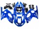 Carenados Moto Yamaha YZF600R Thundercat 1996-2007 - Azul Blanco Plata