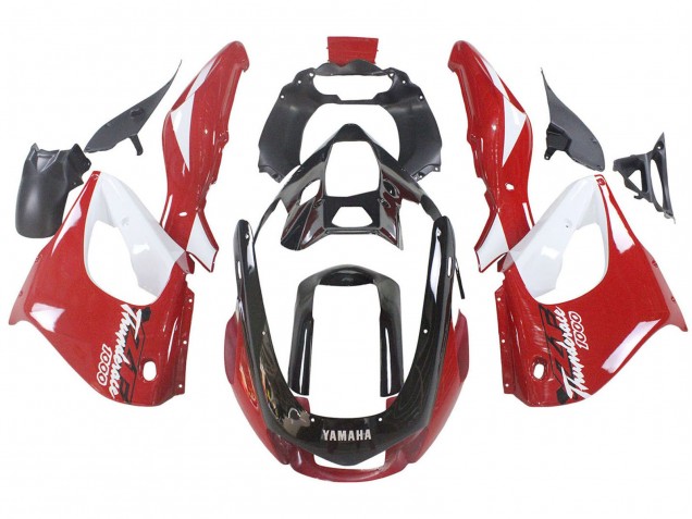 Kits Carenado Moto Yamaha YZF 1000R Thunderace 1997-2007 - Rojo Negro Blanco Thunderace
