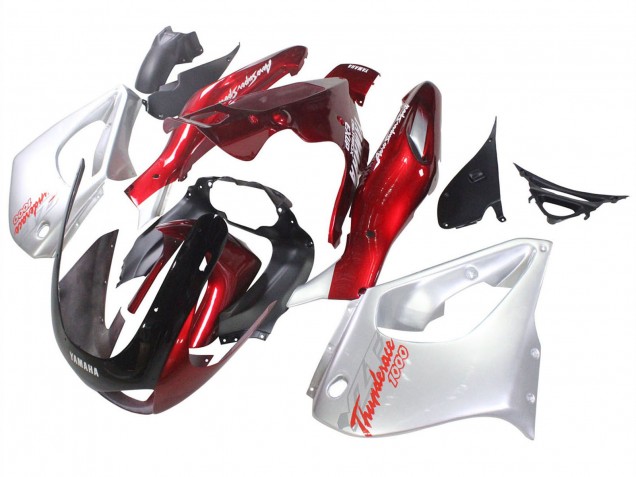 Carenados Moto Yamaha YZF 1000R Thunderace 1997-2007 - Rojo Plata Thunderace
