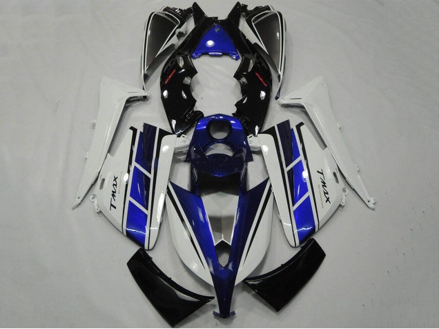 Carenado Moto Yamaha TMAX530 2012-2014 - Blanco Azul Negro