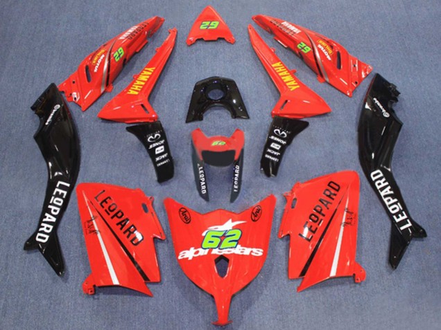 Carenados Moto Yamaha TMAX530 2012-2014 - Rojo Negro 62