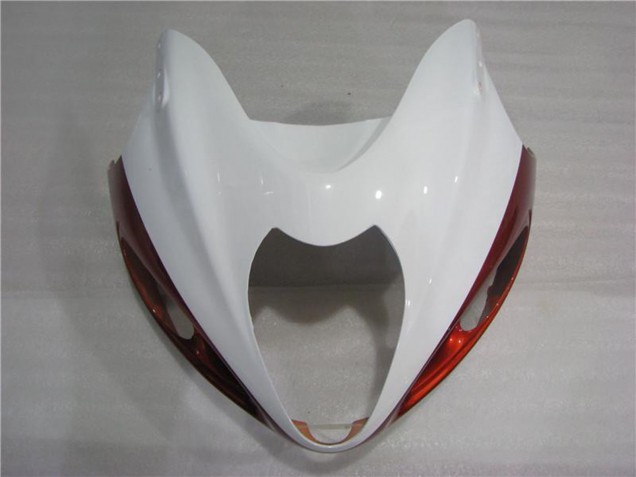 Carenados Moto Suzuki GSXR 1300 Hayabusa 1996-2007 - Blanco Naranja Negro