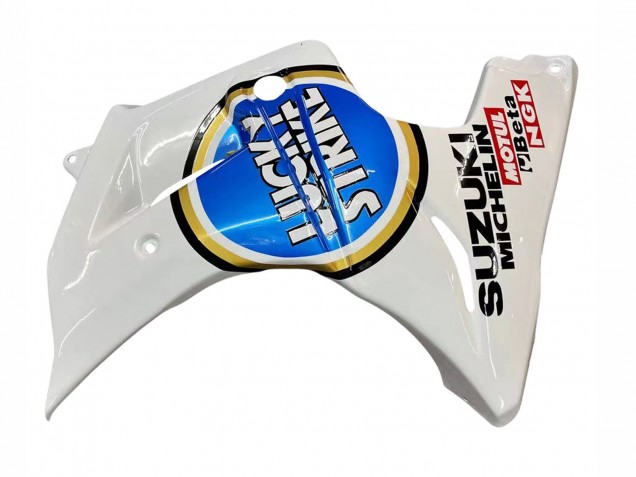 Carenados Moto Suzuki SV650 2003-2013 - Blanco Azul Lucky Strike Motul