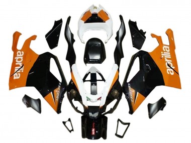 Carenados Moto Aprilia RSV1000 2003-2006 - Negro Naranja Blanco
