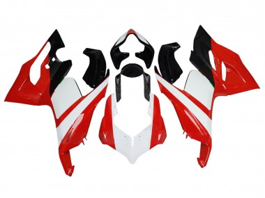 Carenado Moto Ducati Panigale V2 2020-2024 - Blanco Rojo Negro Brillante