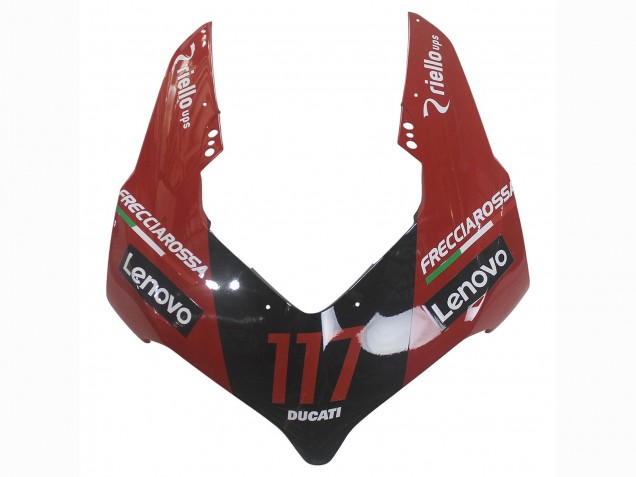 Carenado Moto Ducati Panigale V4 V4S 2020-2021 - Rojo Negro Brillante Lenovo 117