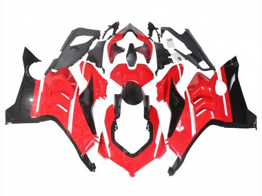 Carenados Moto Ducati Panigale V4 V4S 2020-2021 - Rojo Negro Brillante