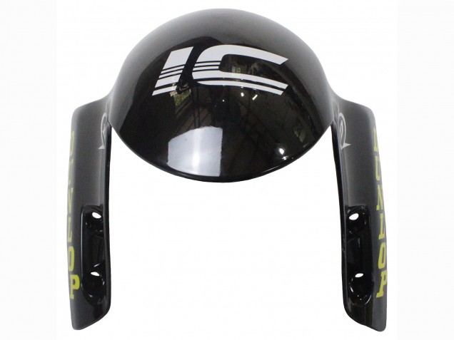 Carenados Moto Ducati Panigale V4 V4S 2020-2021 - Amarillo Blanco Negro Brillante