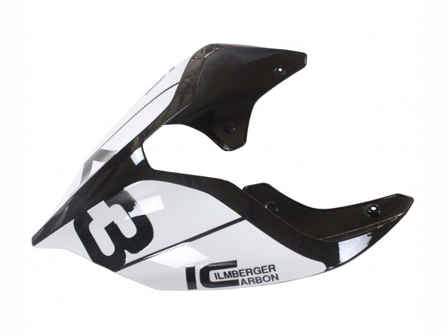 Carenados Moto Ducati Panigale V4 V4S 2020-2021 - Amarillo Blanco Negro Brillante