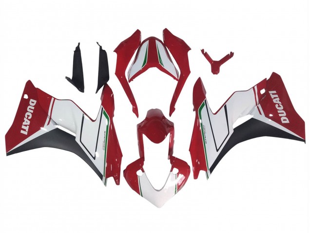 Carenados Moto Ducati Supersport 939/939S 2017-2022 - Blanco Rojo Negro Verde