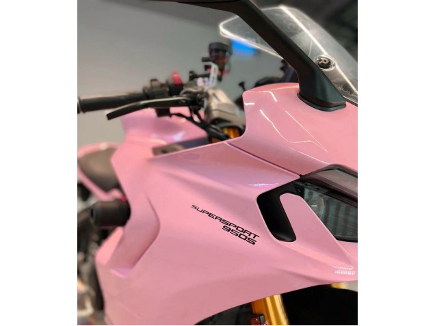 Carenados Moto Ducati 2021-2024 Ducati Supersport 950/950S 2021-2024 - Rosa Negro