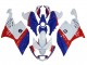 Carenados ABS BMW K1200S 2005-2010 - Blanco Rojo Azul