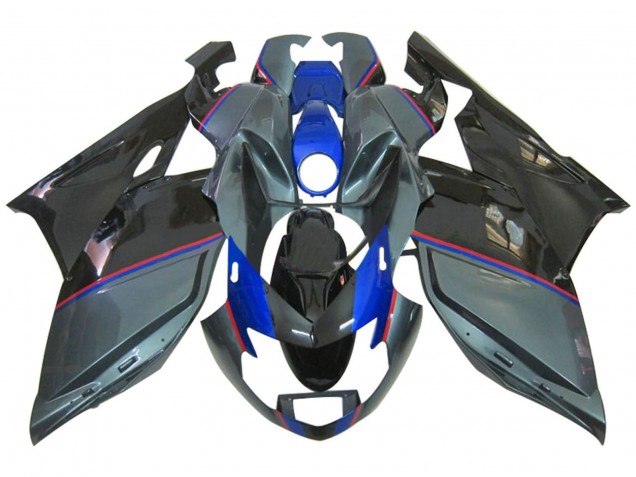 Carenados Moto BMW K1200S 2005-2010 - Negro Brillante Gris Azul Rojo