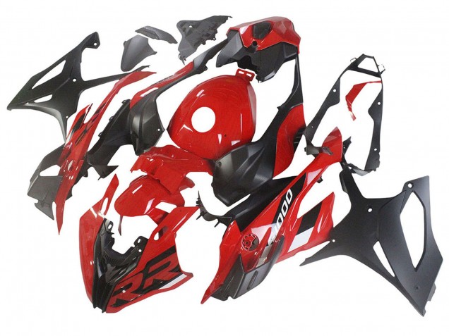 Carenados Moto BMW S1000RR 2023-2024 - Rojo Negro Mate