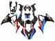 Carenados Moto BMW S1000RR 2019-2022 - Negro Rojo Azul