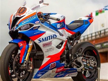 Carenados Moto BMW S1000RR 2019-2022 - Blanco Azul Rojo Smiths