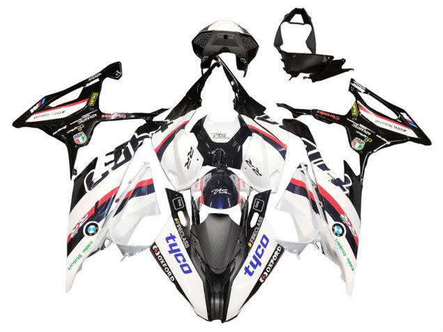Carenados Moto BMW S1000RR 2019-2022 - Blanco Negro Rosa Oxford