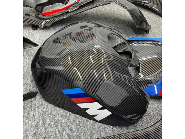 Carenados Moto BMW S1000RR 2019-2022 - Negro Azul Rojo FibraCarbono