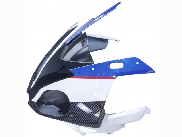 Carenados Moto BMW S1000RR 2015-2016 - Blanco Azul Negro FibraCarbono