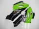 Carenados Moto Kawasaki ZX6R 2005-2006 - Verde Negro Brillante Elf