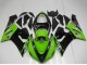 Carenados Moto Kawasaki ZX6R 2005-2006 - Verde Negro Brillante Elf