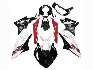Carenados Moto BMW S1000RR 2015-2016 - Blanco Rojo Negro Mate