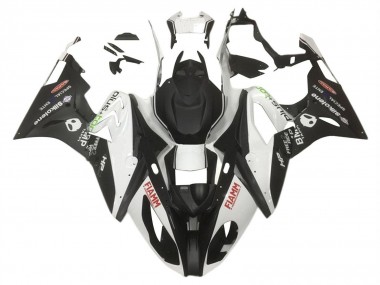Carenados Moto BMW S1000RR 2015-2016 - Blanco Negro Mate HP Fiamm