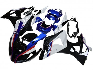 Carenado Moto BMW S1000RR 2009-2014 - Blanco Rojo Azul Negro