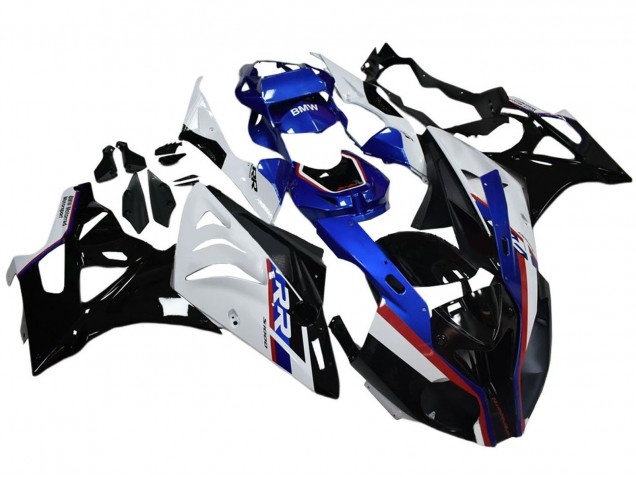Carenado Moto BMW S1000RR 2009-2014 - Blanco Rojo Azul Negro