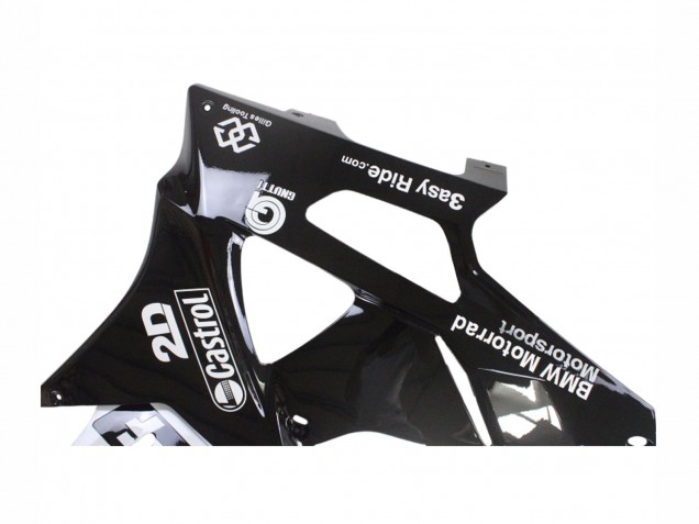 Carenados Moto BMW S1000RR 2009-2014 - Blanco Azul Negro Brillante Castrol