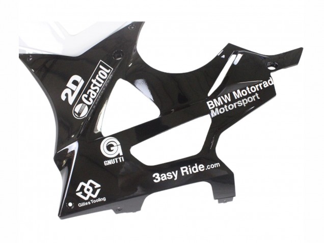 Carenados Moto BMW S1000RR 2009-2014 - Blanco Azul Negro Brillante Castrol