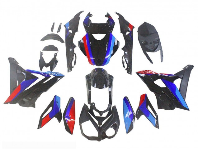 Carenados Moto BMW S1000R 2014-2016 - Azul Rojo Negro