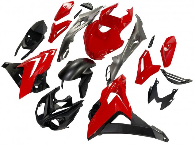Carenados Moto BMW S1000R 2014-2016 - Negro Rojo