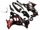 Carenados Moto Suzuki GSX600F/GSX750F 2004-2006 - Negro Brillante Rojo Llama