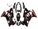 Carenados Moto Suzuki GSX600F/GSX750F 2004-2006 - Negro Brillante Rojo Llama