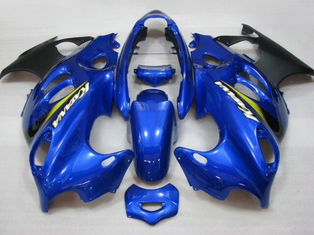 Carenados Moto Suzuki GSX600F/GSX750F 2004-2006 - Azul Amarillo Negro Mate Katana