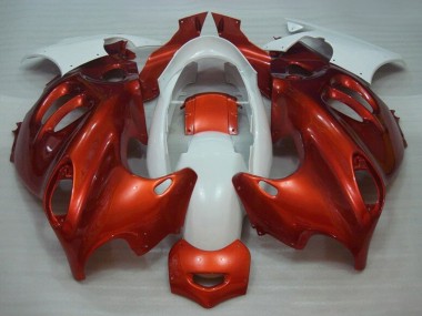 Carenados Moto Suzuki GSX600F/GSX750F 2004-2006 - Burnt Naranja Blanco