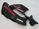 Carenados Moto Honda CBR600RR 2003-2004 - Negro Brillante Rojo Calcomanías